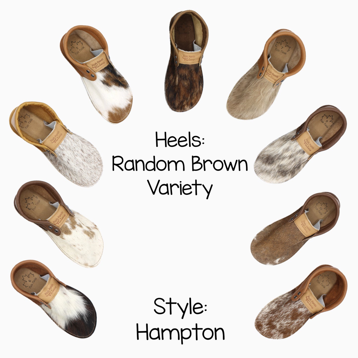 WHOLESALE - 10 Pair Bundle - HAIR HIDE - LADIES
