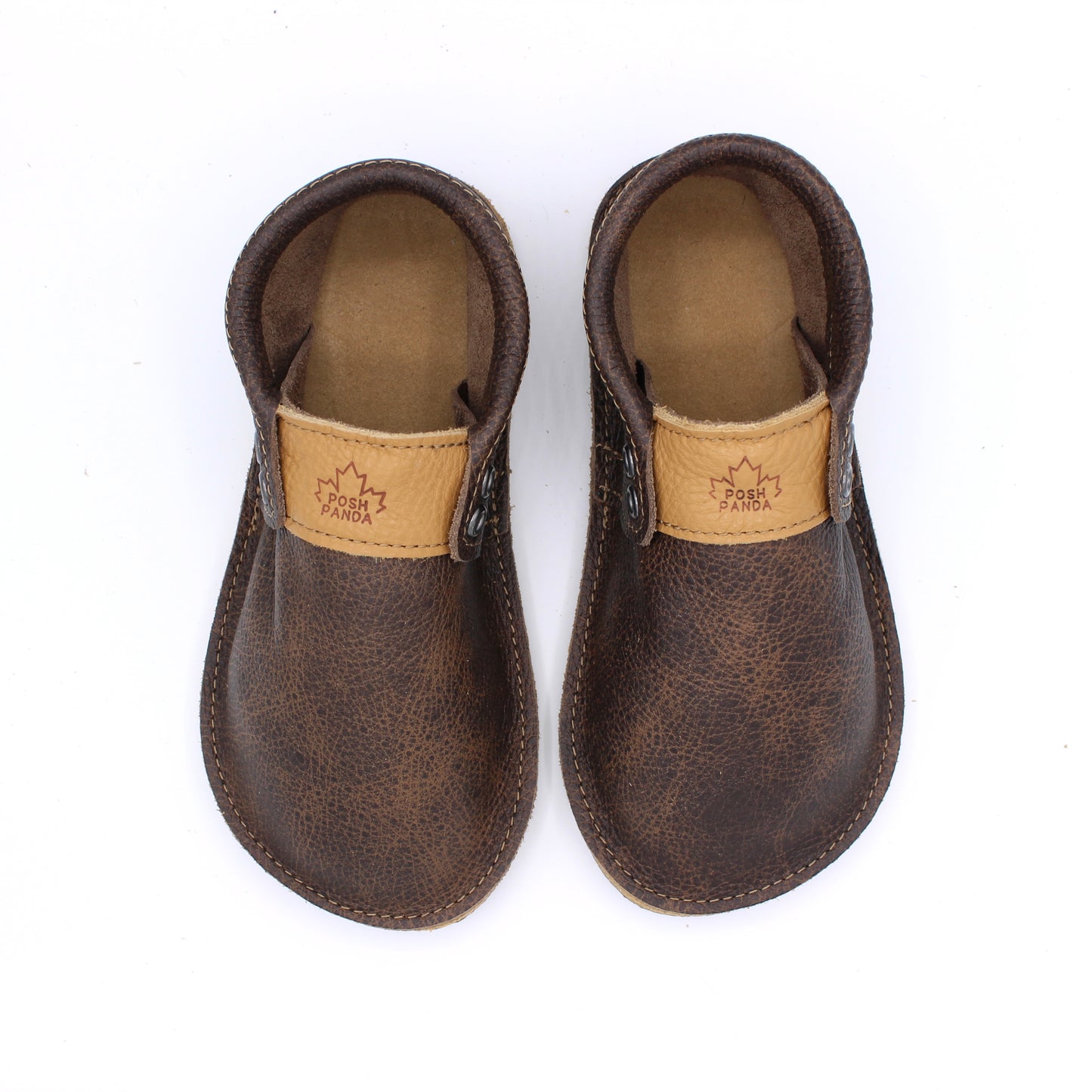 YOUTH Hampton Mocs - Whiskey - 8mm Caramel Hybrid Soles