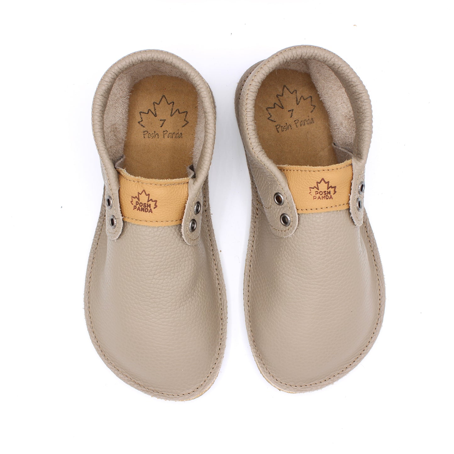 Ladies Hampton Mocs - Sandstone - 6mm Caramel Hybrid Soles