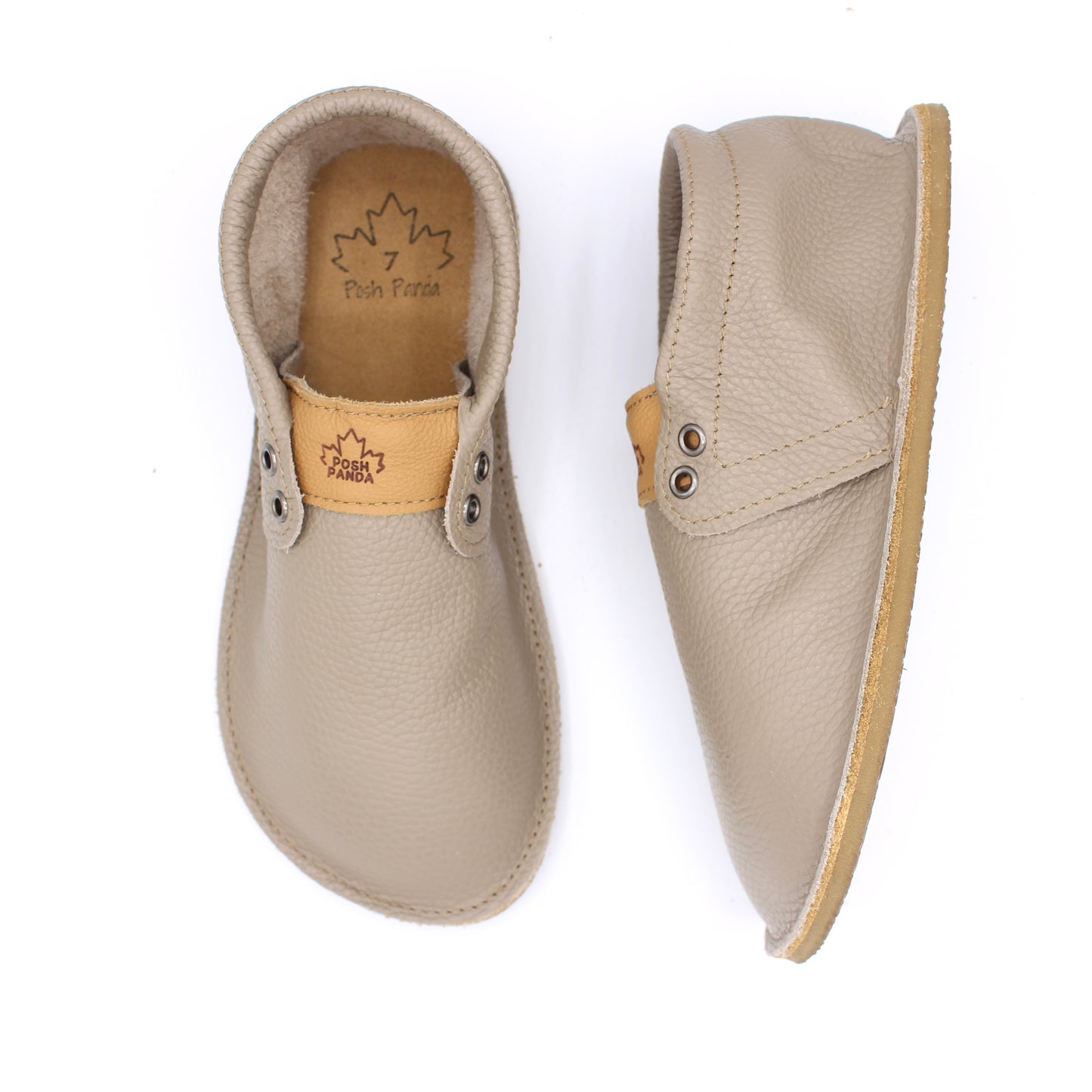 Ladies Hampton Mocs - Sandstone - 6mm Caramel Hybrid Soles