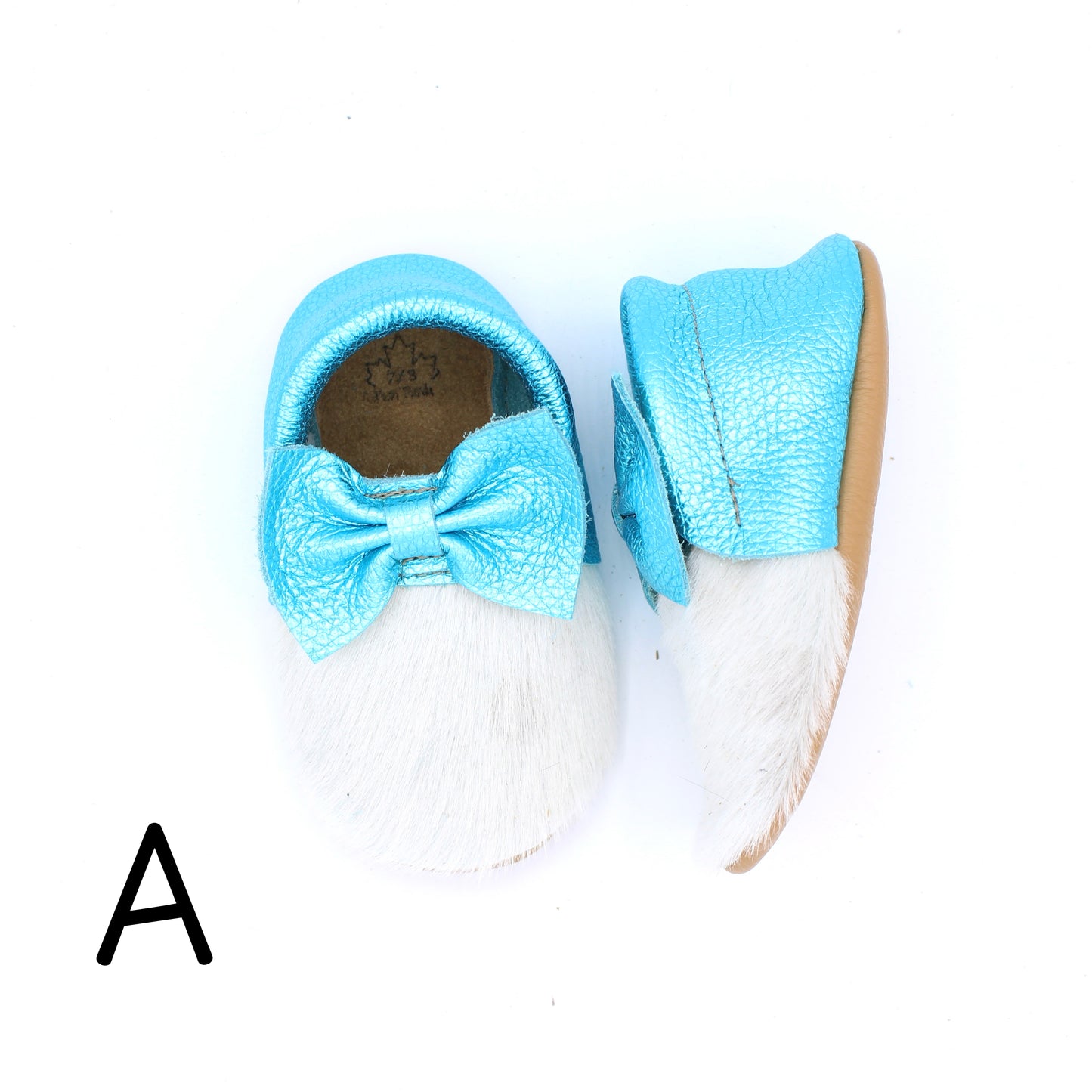 Hair Hide Mocs - BABY/TODDLER (Soft Sole) - Size 7/8