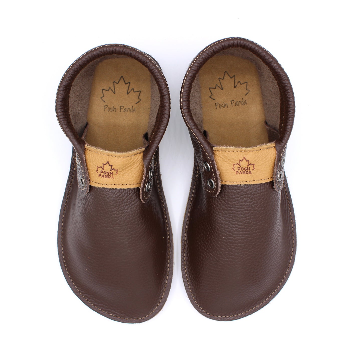 Ladies Hampton Mocs - Coffee Bean - 10mm Brown Rugged Soles