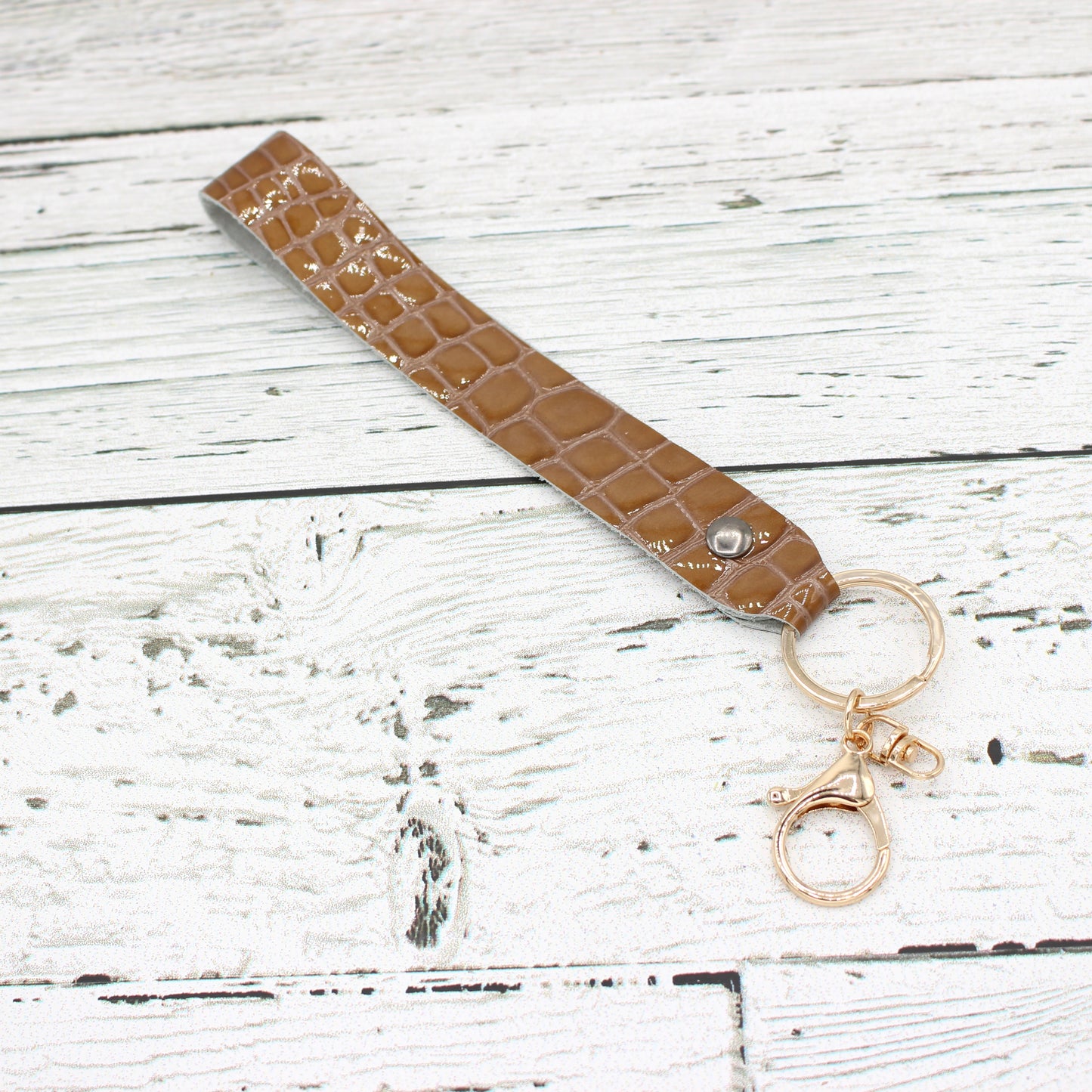 Printed Wristlet Keychain - SINGLE
