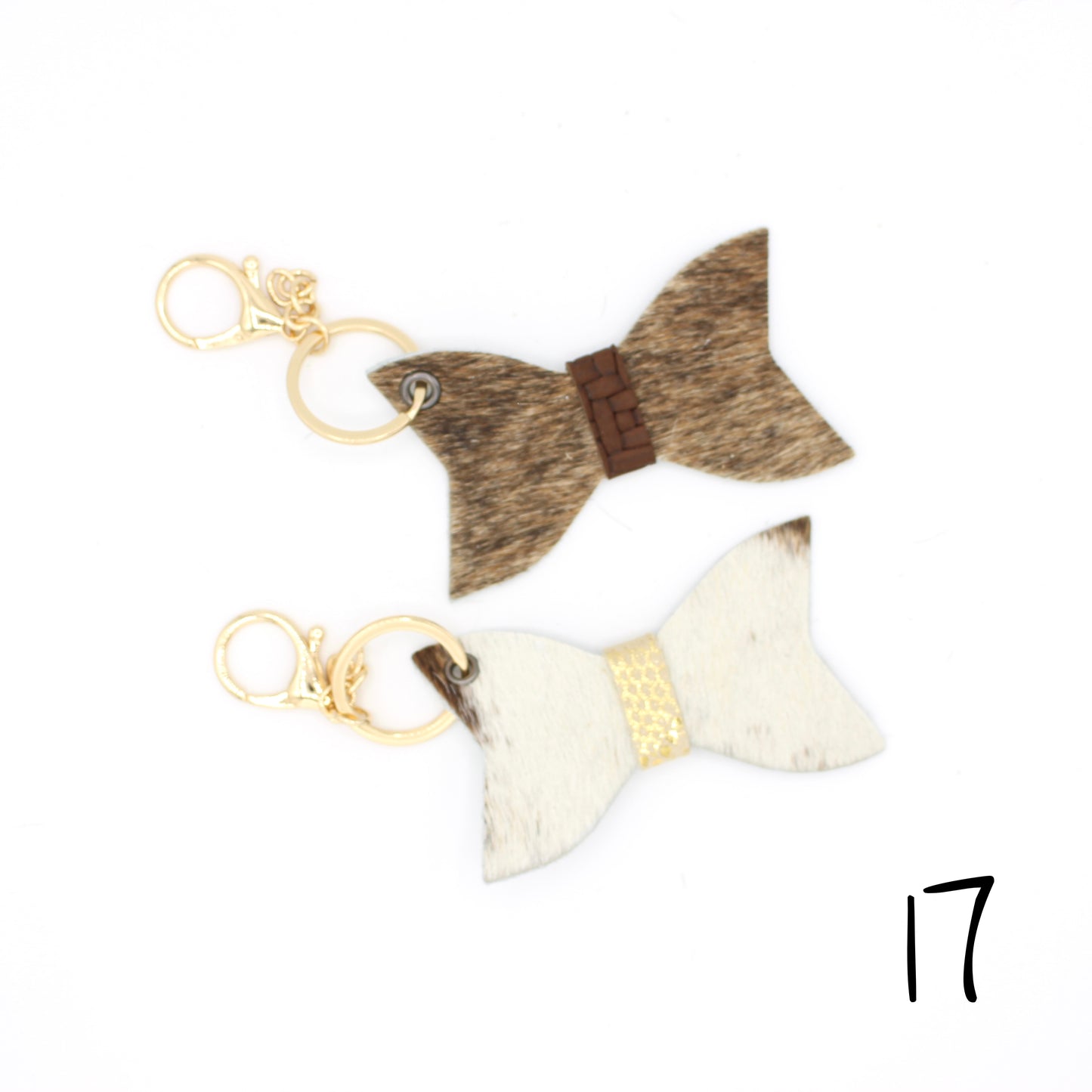 Hair Hide Belted Keychain - 2 PACK