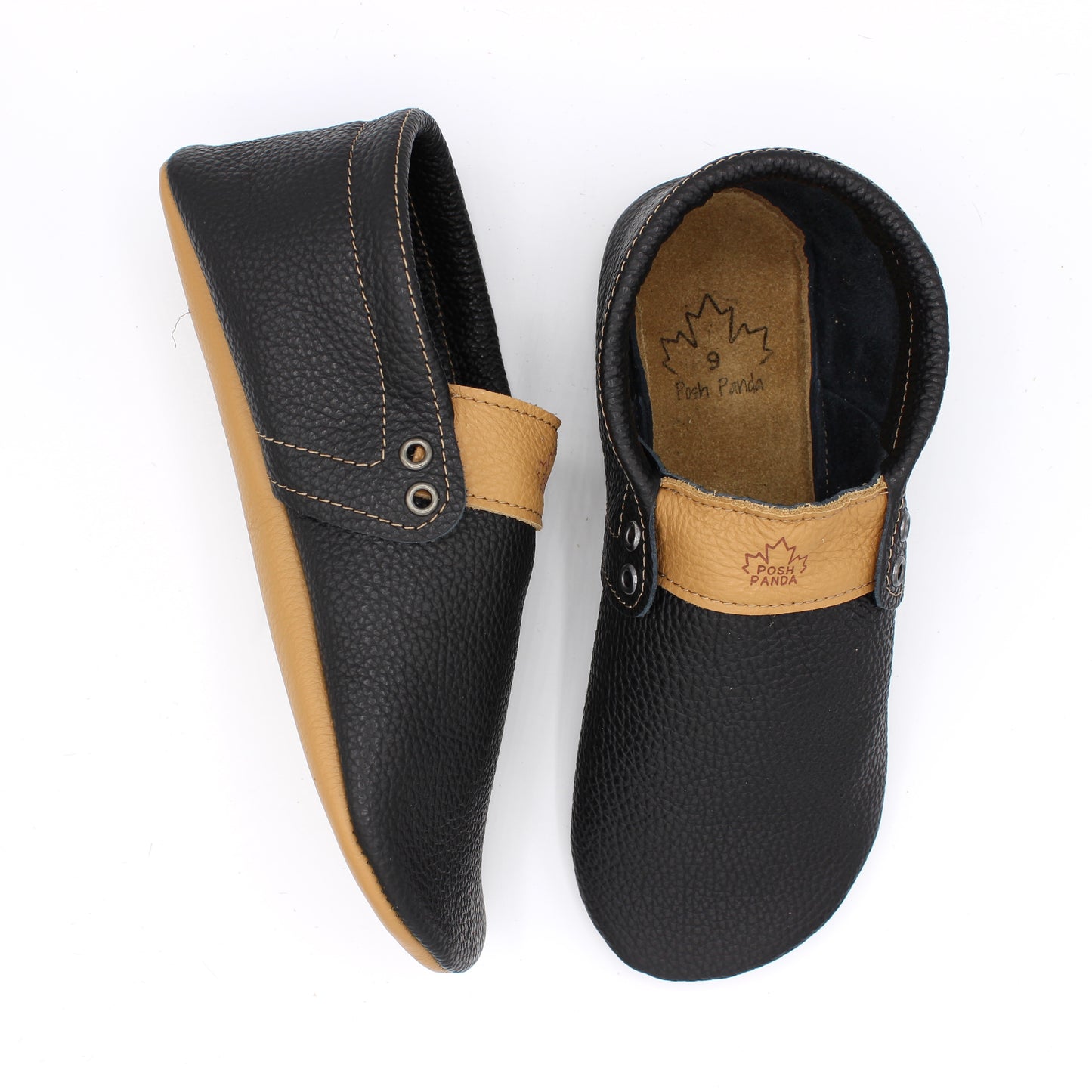 Ladies Hampton Mocs - Black - SOFT SOLE