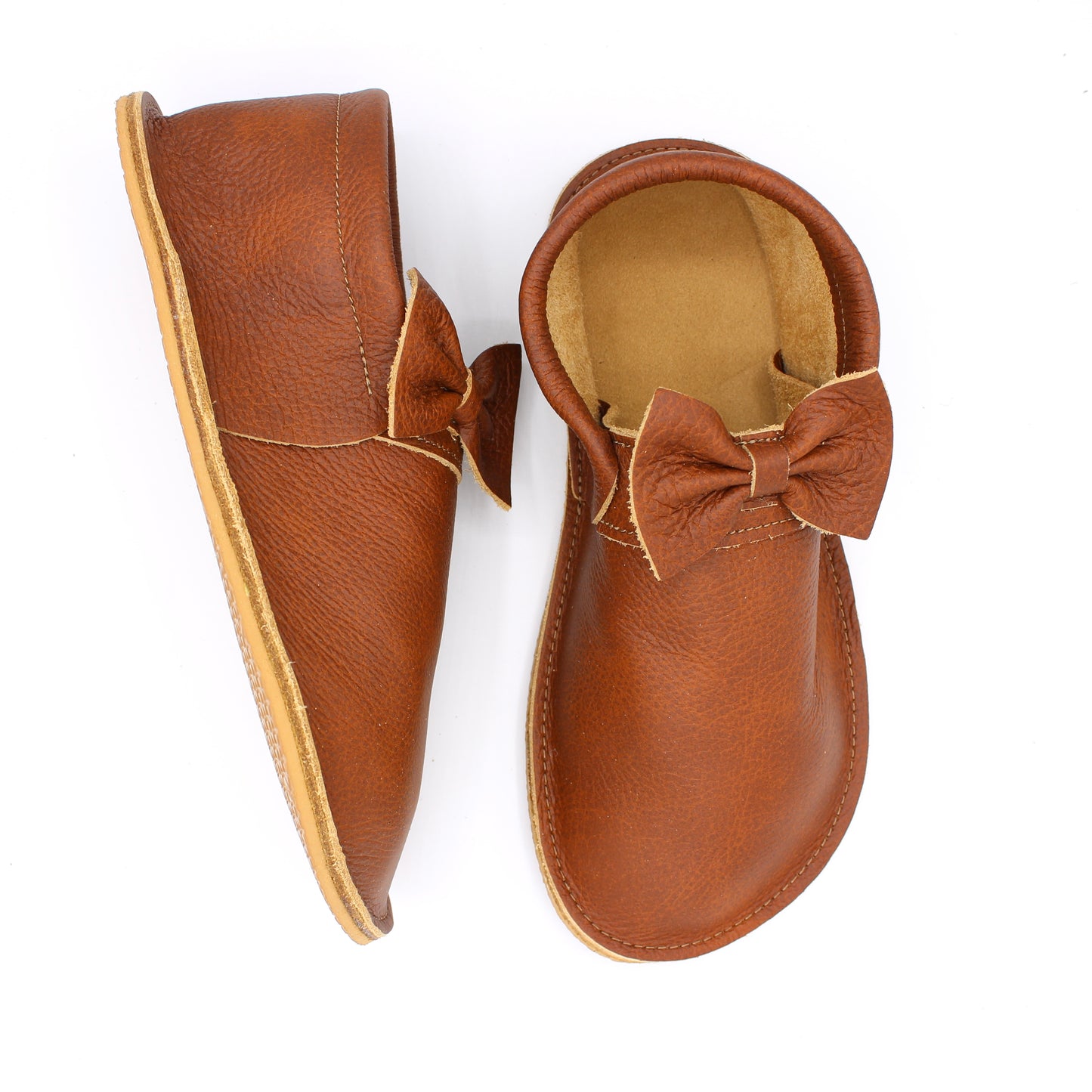 Ladies Marie Mocs - Paprika - 4mm Hybrid Soles