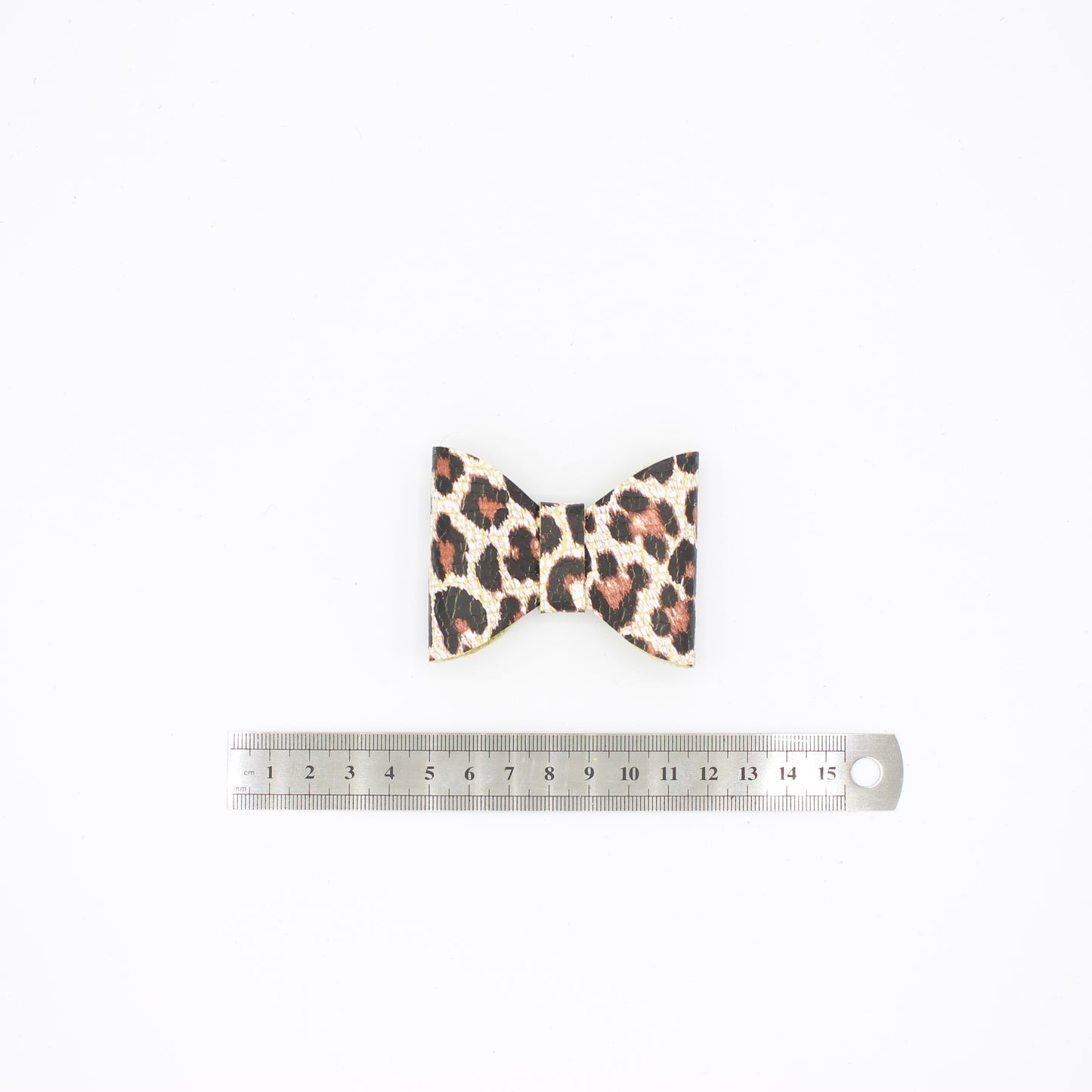 Rust Leopard Bow