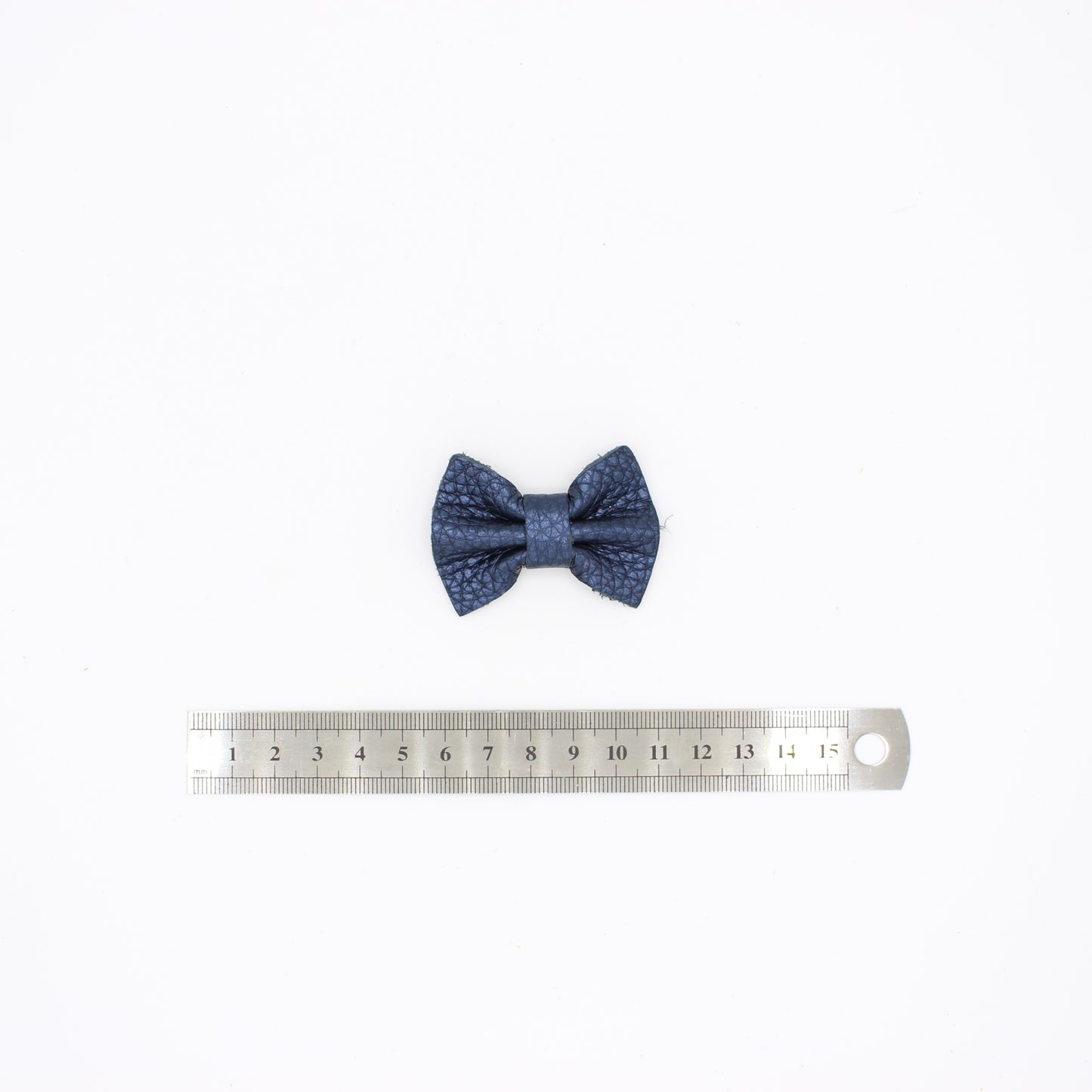 Navy Shimmer Bow