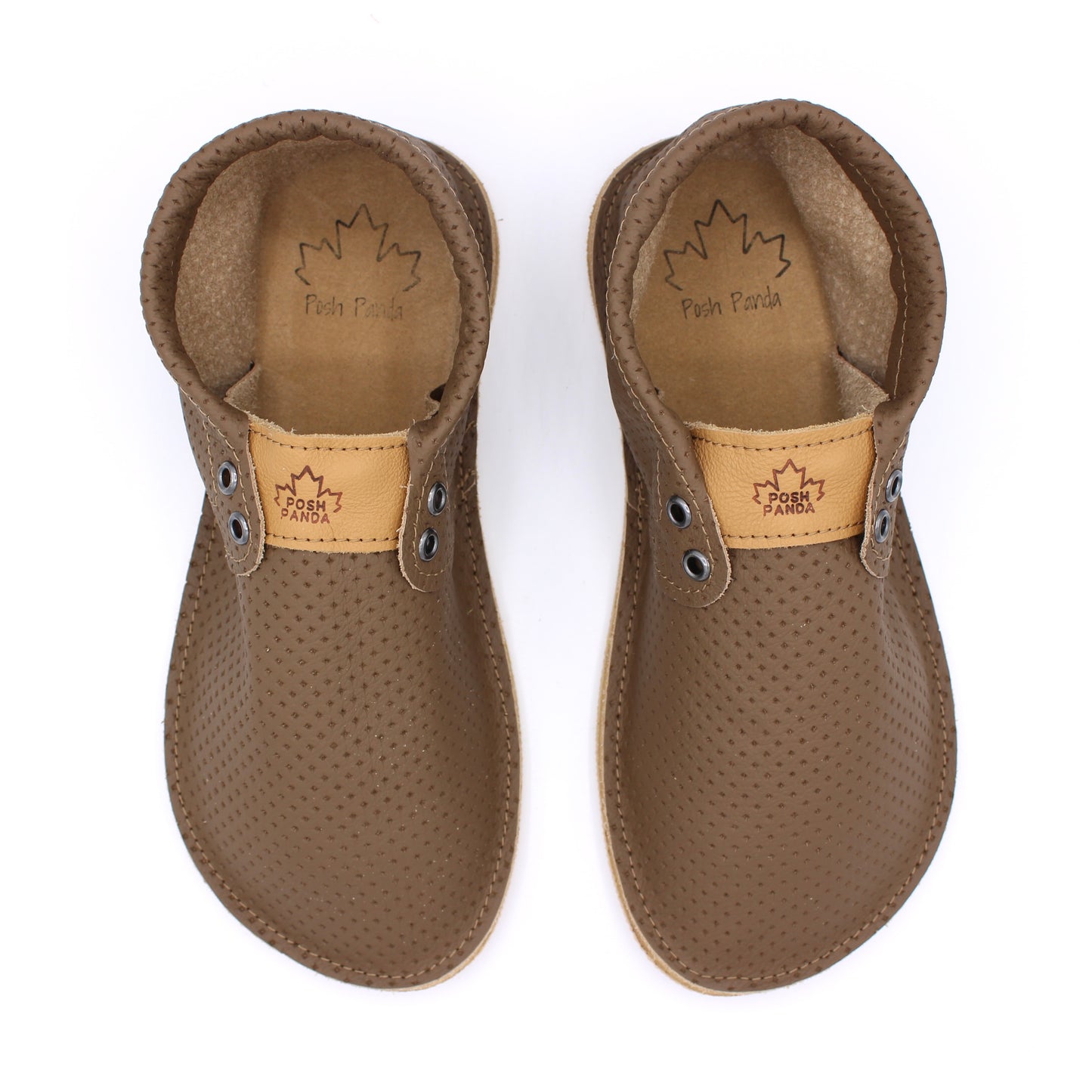 Ladies Hampton Mocs - Bourbon Biscuit - 4mm minimalist