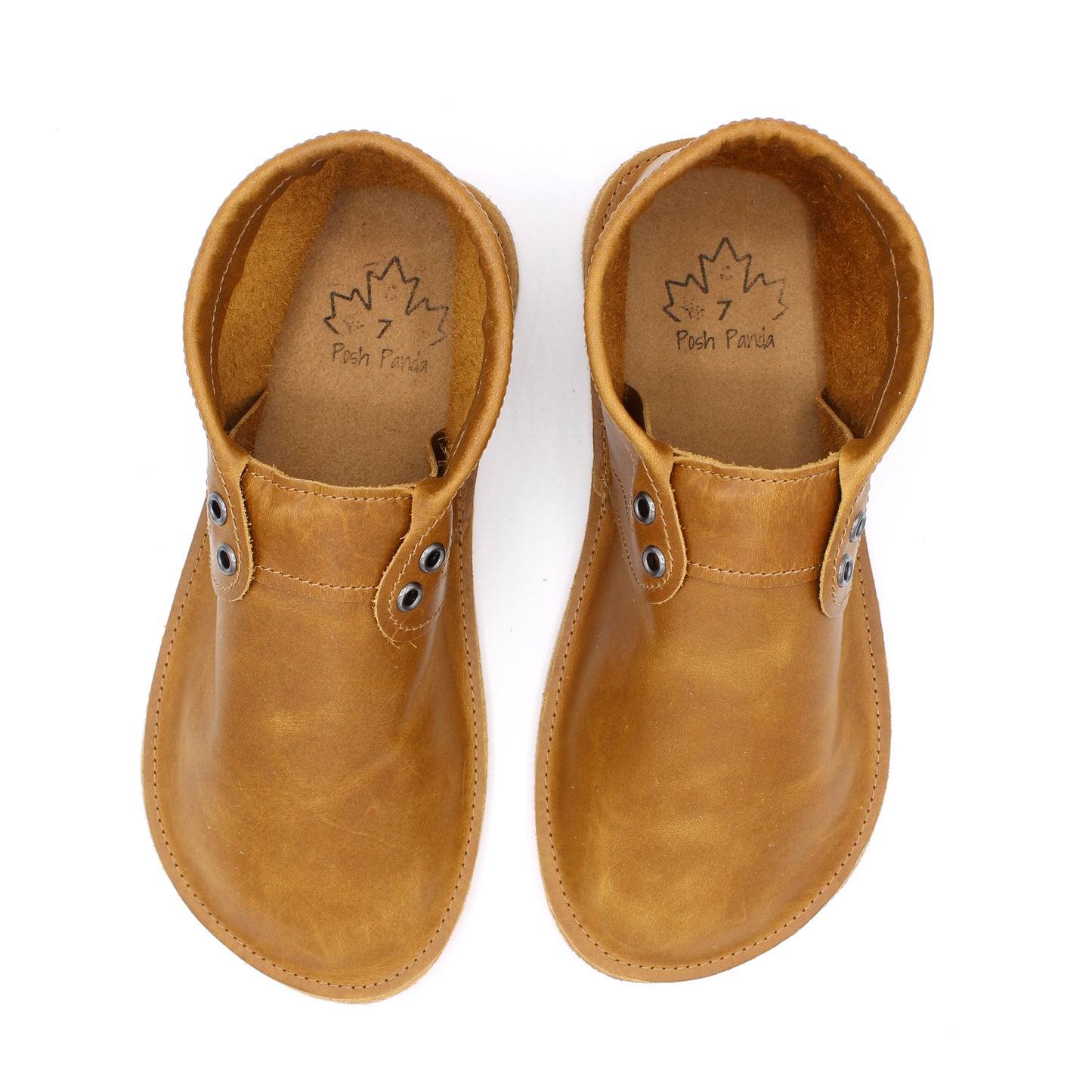 Ladies - Hamptons - Full SADDLE - 6mm Beige Hybrid Soles