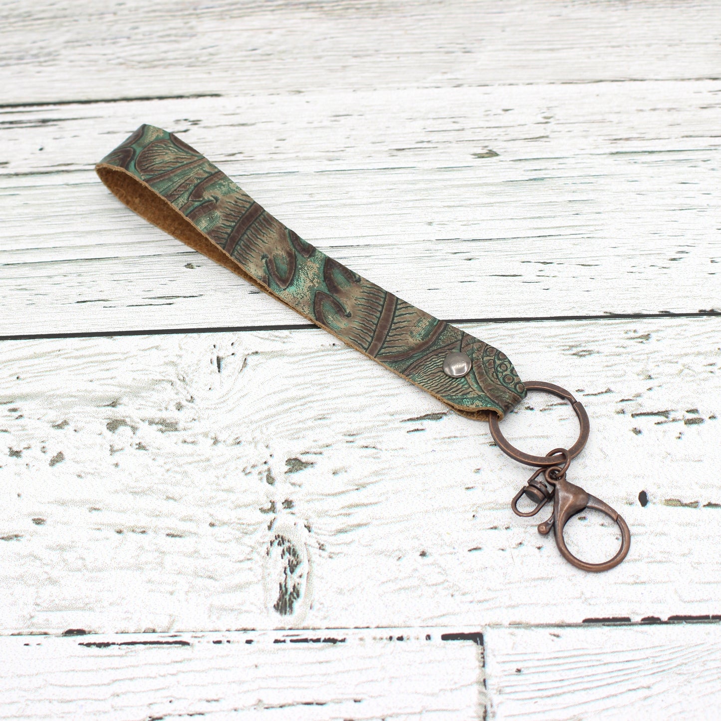 Printed Wristlet Keychain - SINGLE
