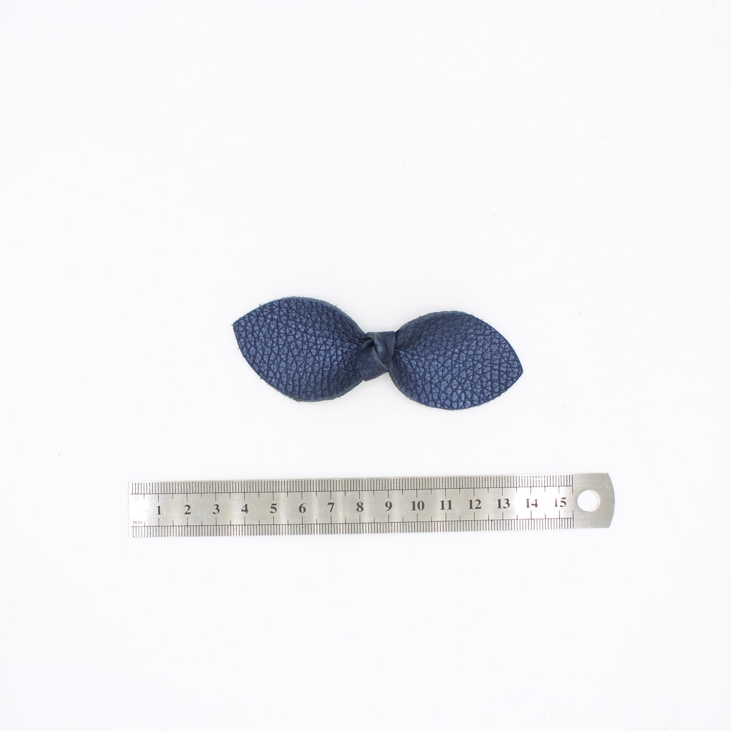 Navy Shimmer Bow