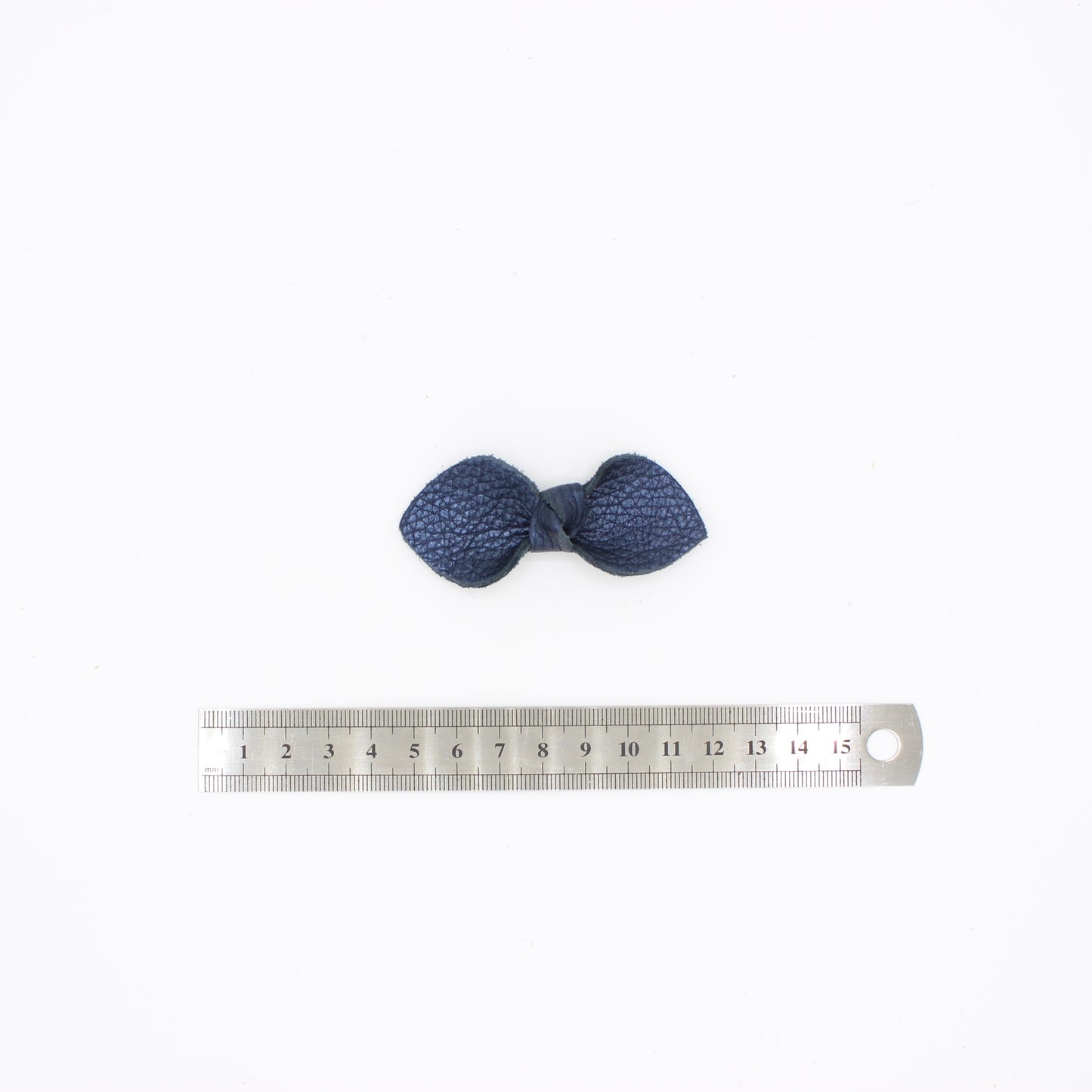 Navy Shimmer Bow
