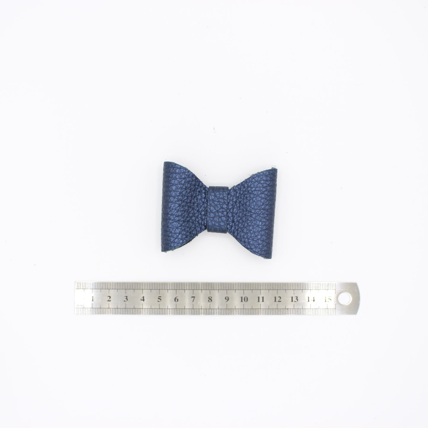 Navy Shimmer Bow