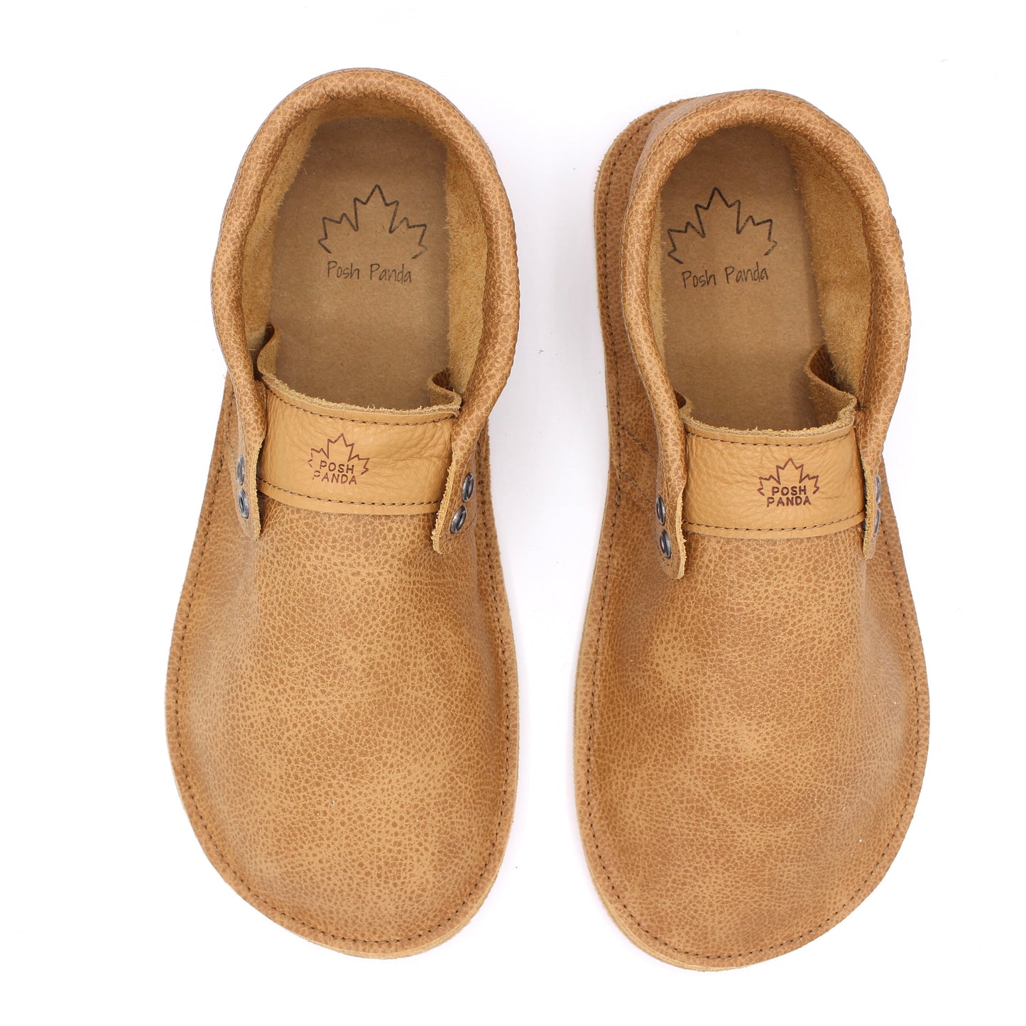 Mens Hampton Mocs - Weathered Oak - 6mm Beige Hybrid Soles