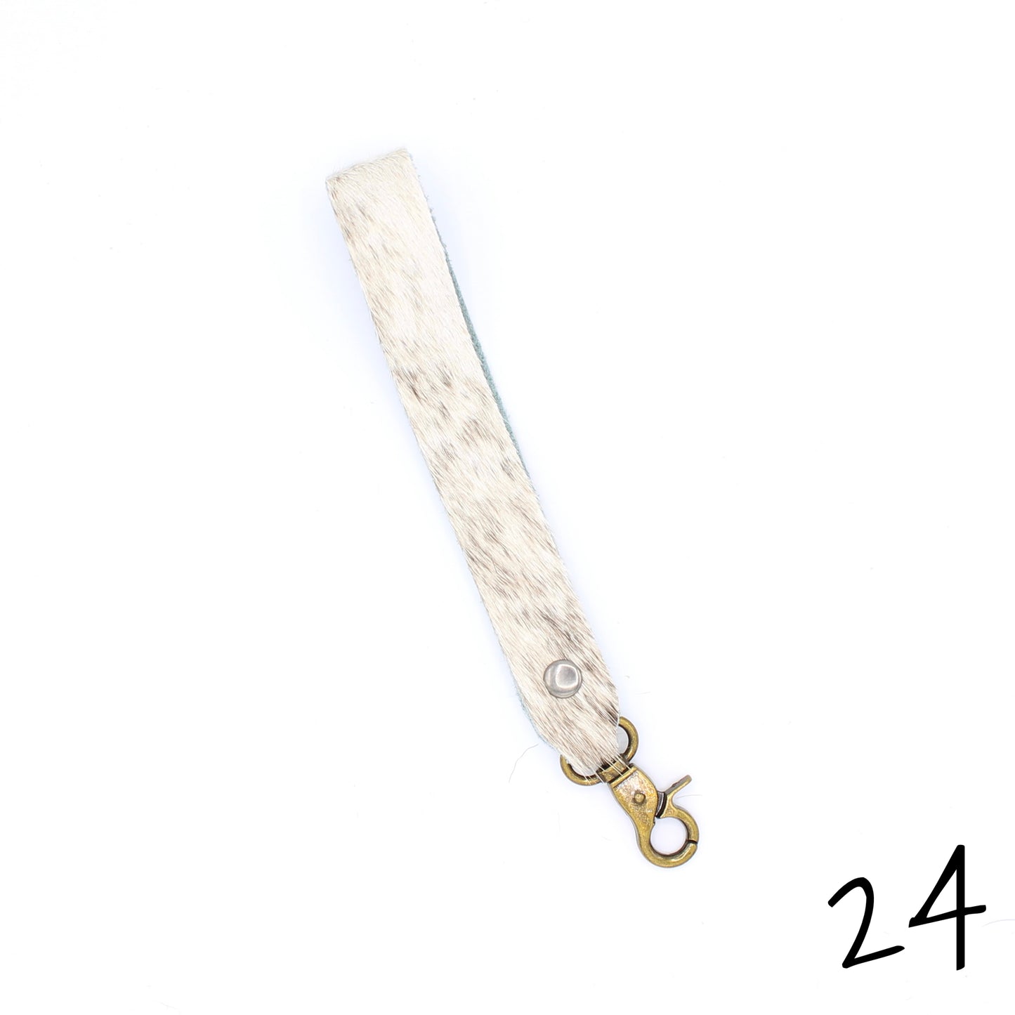 Hair Hide Wristlet Keychain - SINGLE