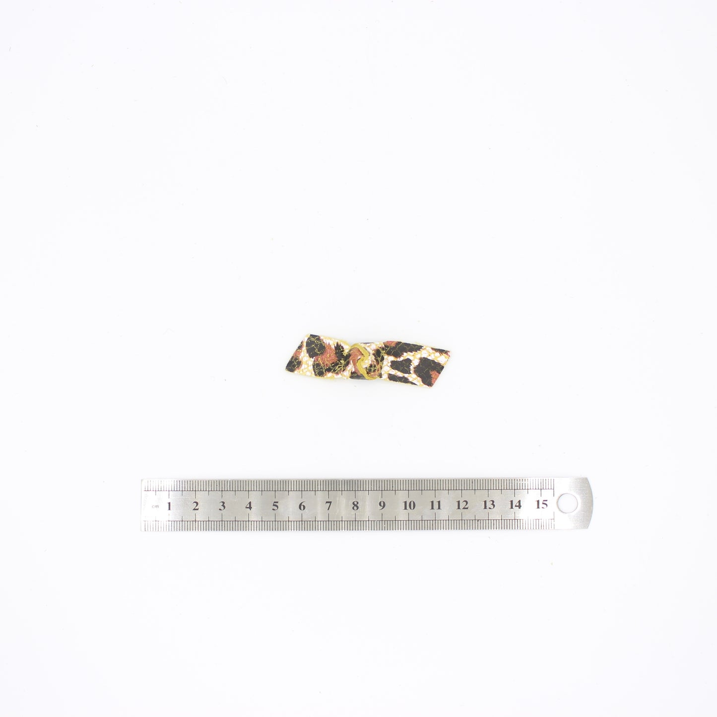 Rust Leopard Bow