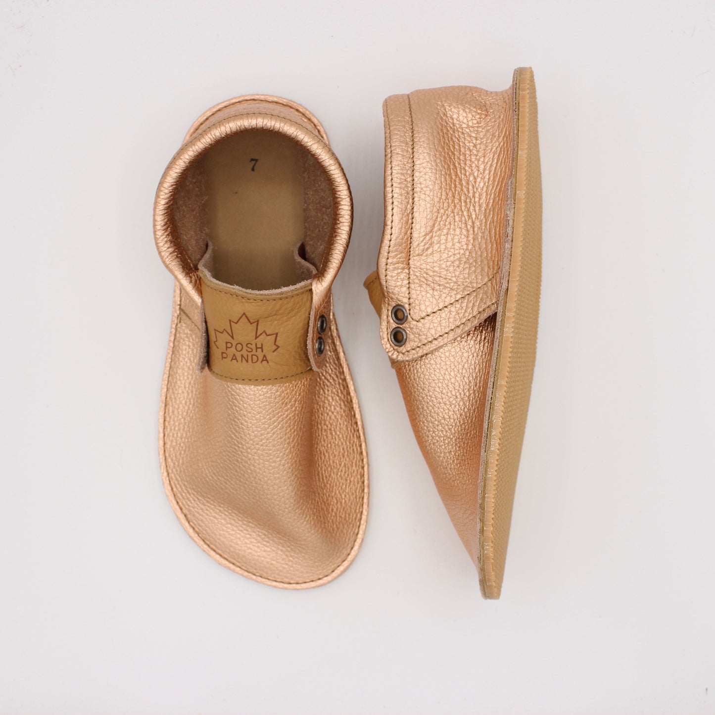 Ladies Hampton Mocs - Rose Gold