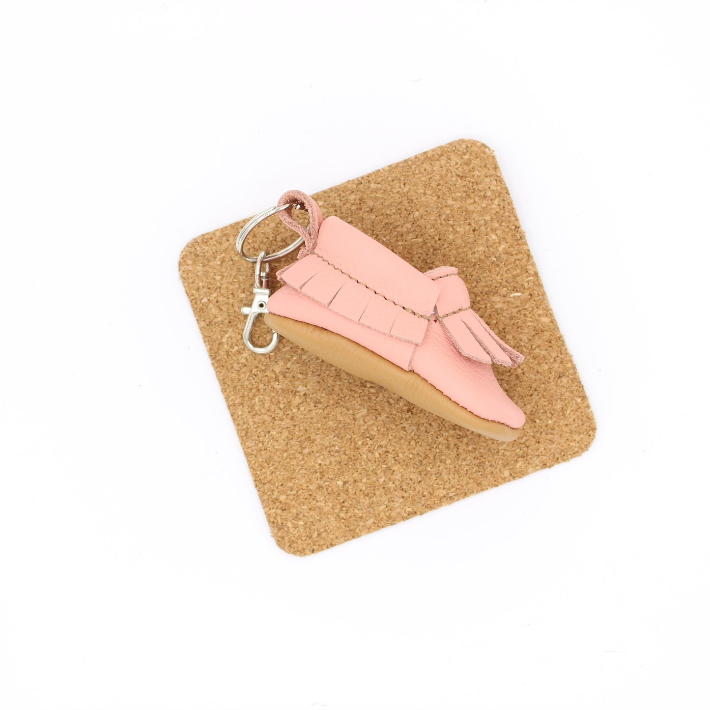 Keychain Moccasin - Pink Lemonade