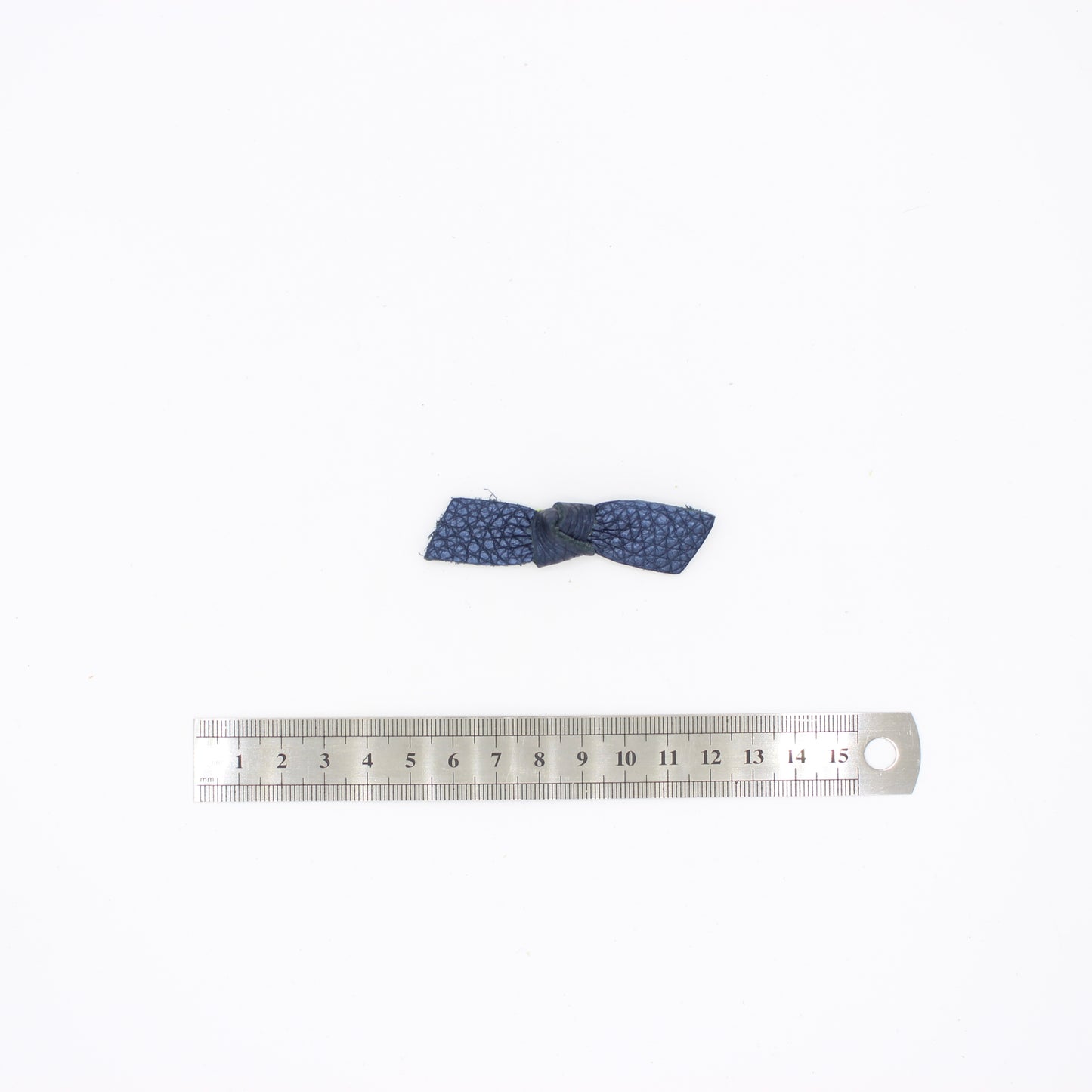Navy Shimmer Bow