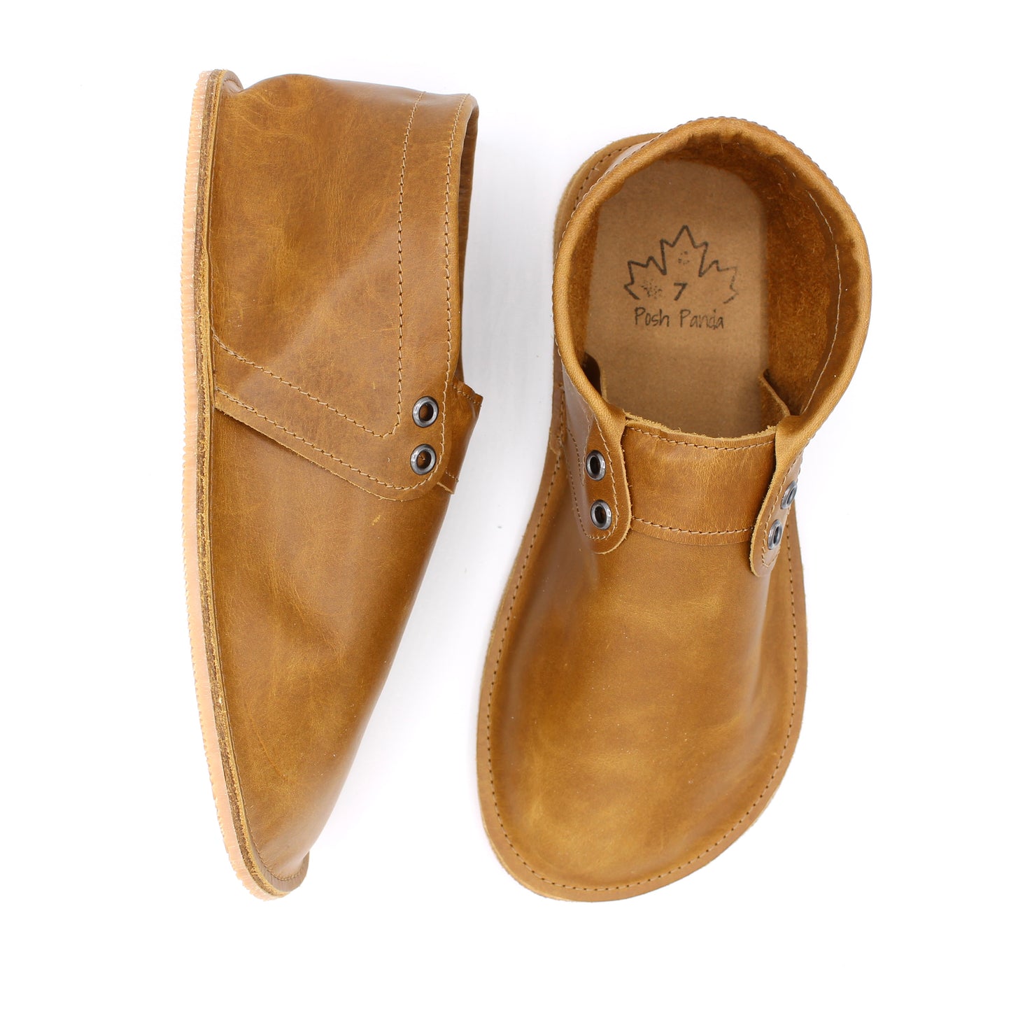 Ladies - Hamptons - Full SADDLE - 6mm Beige Hybrid Soles