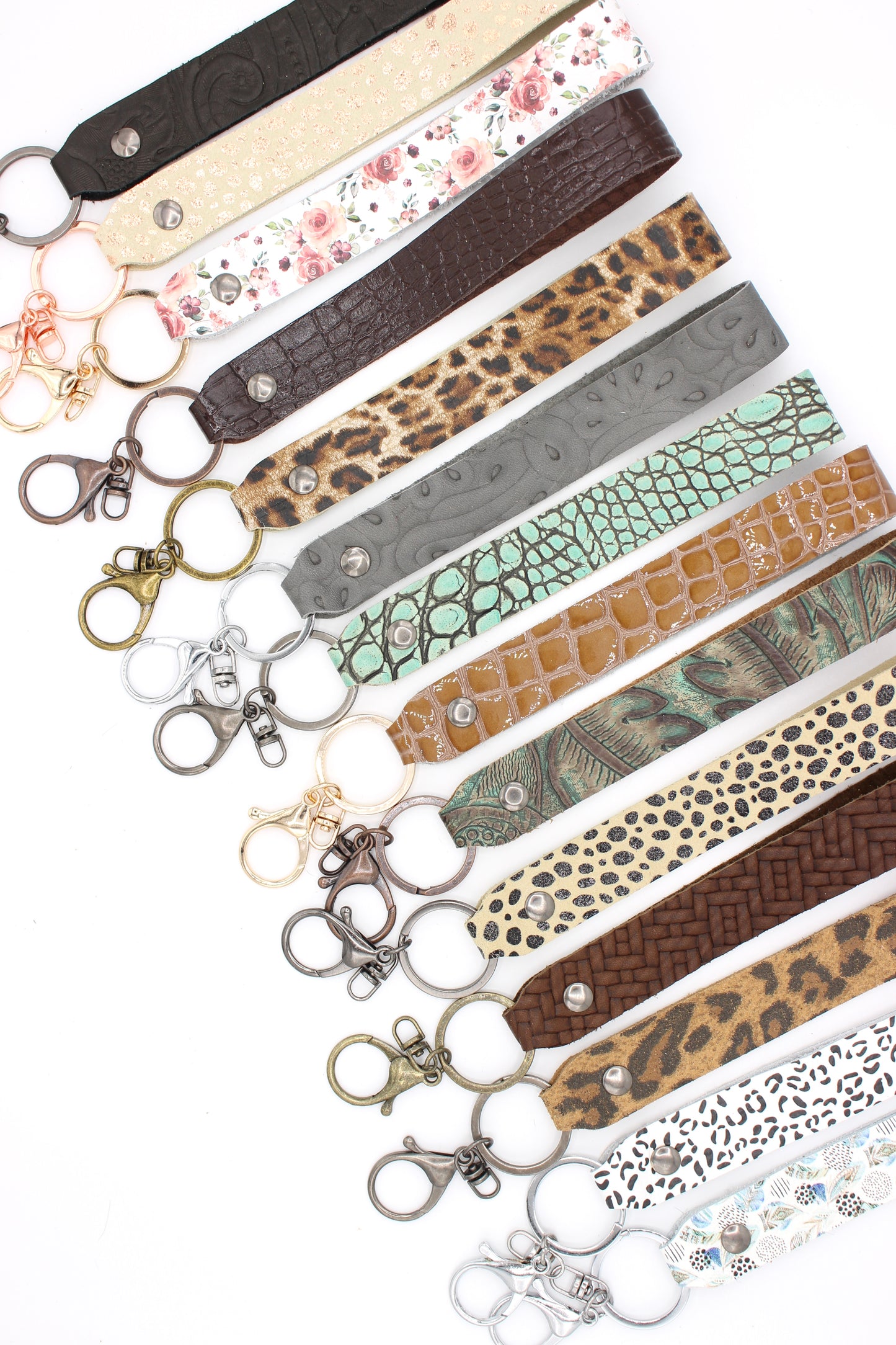 Printed Wristlet Keychain - SINGLE