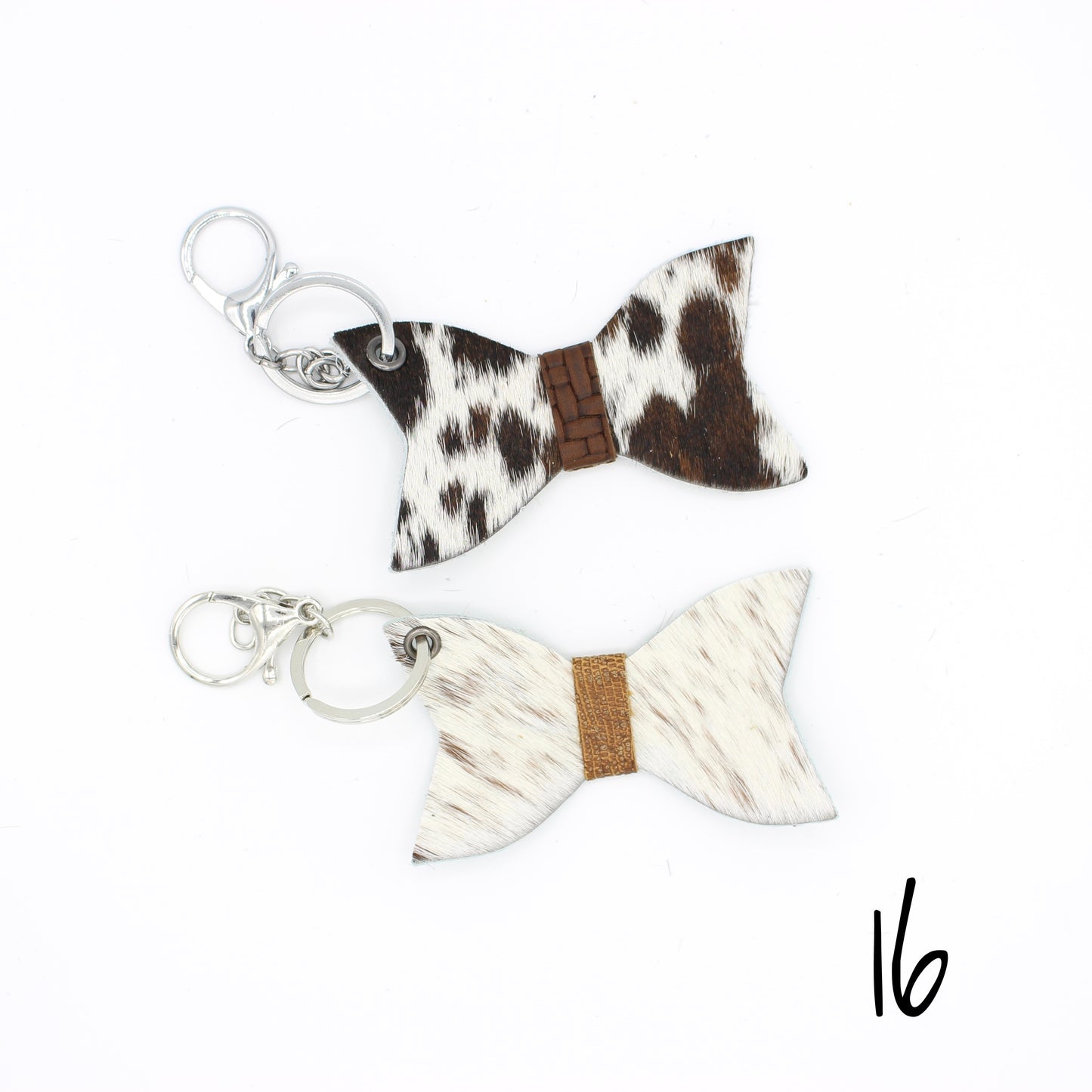Hair Hide Belted Keychain - 2 PACK