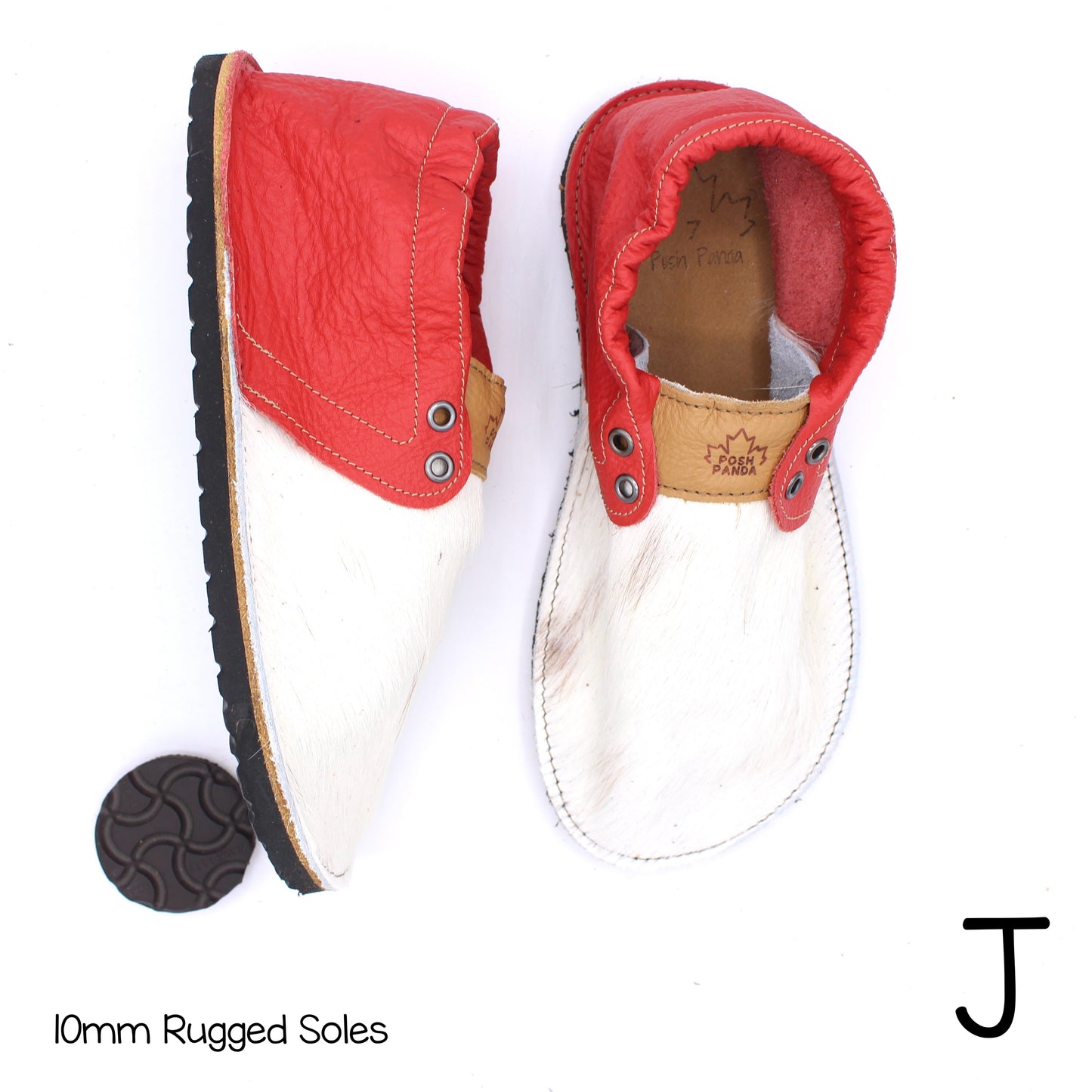 Hair Hide Collab Mocs - Ladies - SIZE 7 - RUGGED