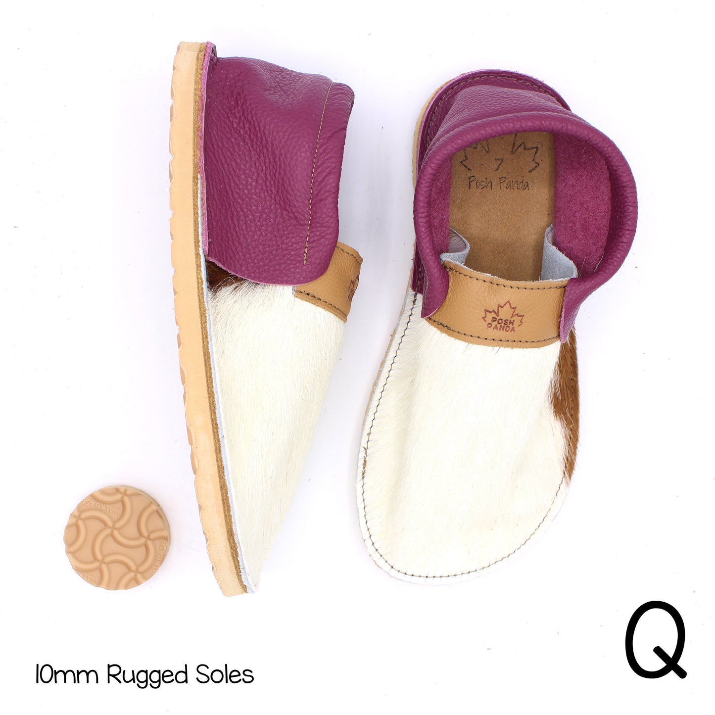 Hair Hide Collab Mocs - Ladies - SIZE 7 - RUGGED