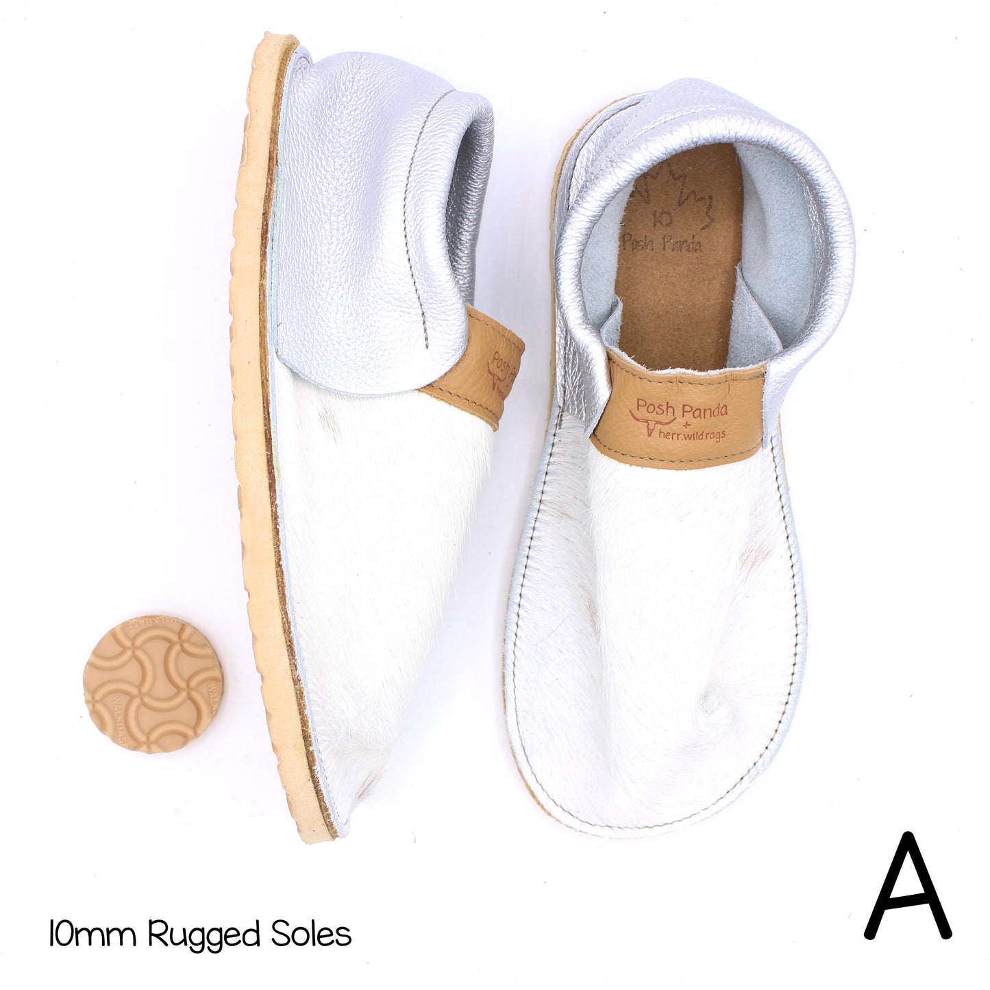 Hair Hide Collab Mocs - Ladies - SIZE 10 - RUGGED