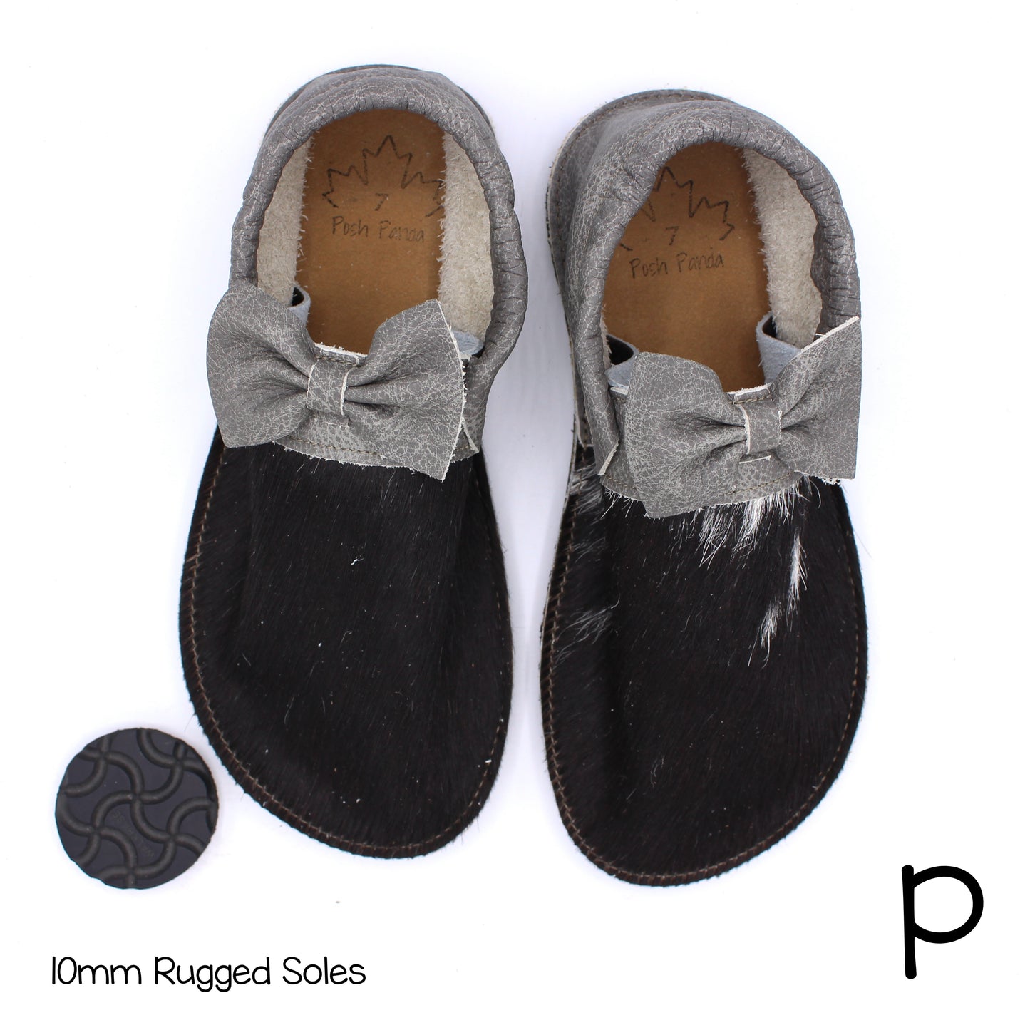 Hair Hide Collab Mocs - Ladies - SIZE 7 - RUGGED