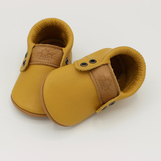 Baby Mustard Hampton Moc - Posh Panda