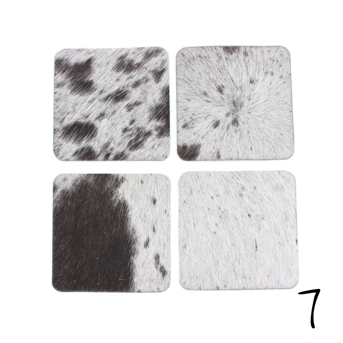 Hair hide Coasters - 4 Pack