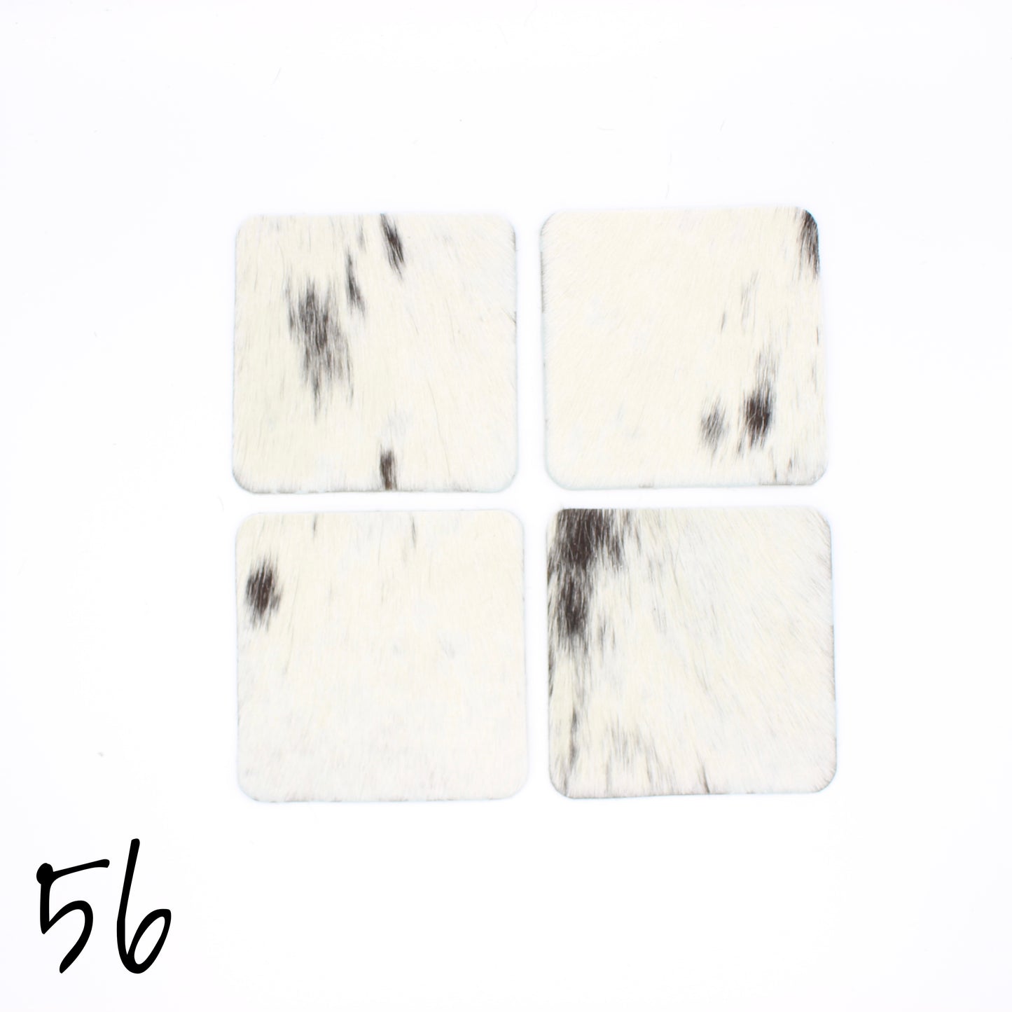 Hair hide Coasters - 4 Pack