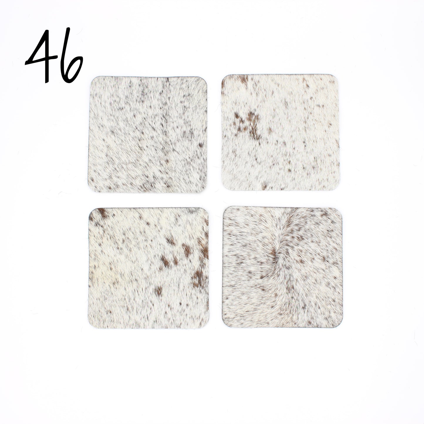 Hair hide Coasters - 4 Pack